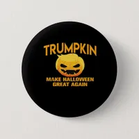 Trumpkin Make Halloween Great Again – Sloth Parody Button