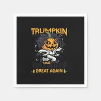 Trumpkin Make Halloween Great Again  Trumpkin Cost Napkins