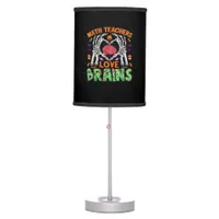 Math Brain Heart Skeleton Hand Zombie Halloween Table Lamp
