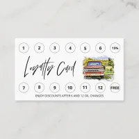 *~* Auto Lube Car Wash - LOGO Rewards Thank you QR Loyalty Card