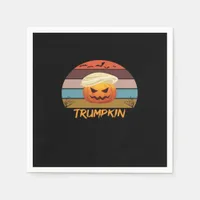 Halloween Trumpkin Vintage Us Napkins