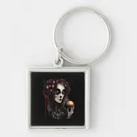 Whimsigoth – Classic Moons and Haunted Gardens Keychain