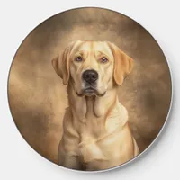 Photo Template Yellow Lab Dog Labrador Retriever Wireless Charger