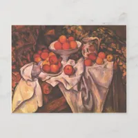Apples and Oranges by Paul Cezanne (1839-1906) Postcard