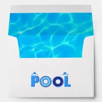 Summer Pool Party Envelope