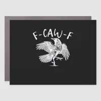 F-Caw-F Raven Retro Classic Car Magnet