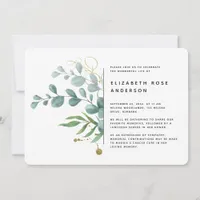 BUDGET 5x7 Celebration of Life Invitation