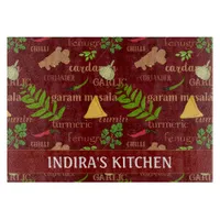 Indian Cuisine Asian Food Patterned Cutting Board