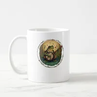 Cottagecore Frog Playing Banjo Goblincore Aestheti Coffee Mug