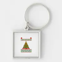 Tis The Season To Vegan Christmas Pajama X-Mas Veg Keychain