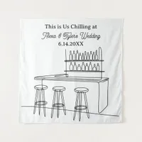 Funny Wedding Backdrop Photo Prop