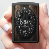 Brian's Rustic Farmhouse Sign Zippo Lighter