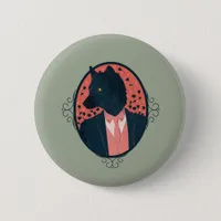 Wolf in Human Clothing Button