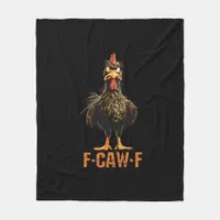 F-Caw-F Creative Casual Fleece Blanket