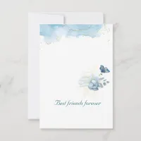 Flat thank you cards 