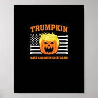 Trumpkin Classic Halloween - Make Halloween Great  Poster