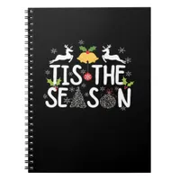 Tis The Season Classic Minimal Clean Notebook