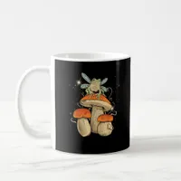 Cute Cottagecore Aesthetic Mushroom Frog Goblincor Coffee Mug