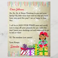 Personalized Letter from Santa Claus