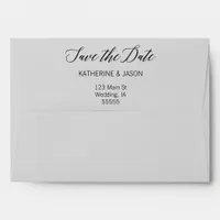 Save The Date  Pre Addressed Envelope