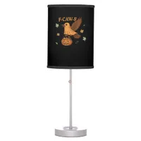 F-Caw-F Halloween Retro Classic Table Lamp
