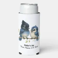 Sassy Steller's Jay  Seltzer Can Cooler