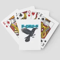 F-Caw-F Classic Creative Casual Poker Cards