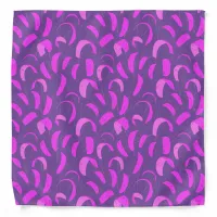 Kiteboarder Kite Surfer Pink Purple Patterned Bandana