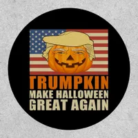 Trumpkin Halloween Funny Classic & Basic Design Patch