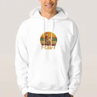 F-Caw-F Chicken Humor Essential Minimal Clean Hoodie