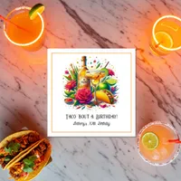“Taco ’Bout a Birthday” Tequila & Margarita Fiesta Napkins