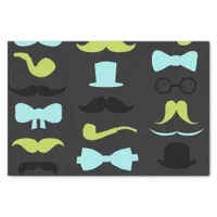 Dashing Little Man Mustache Party Tissue Paper