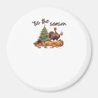 Tis The Season Holiday Mashup Magnet