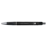 Black Minimalist Custom Name Elegant Graduation Pen