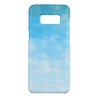 Faded Gradient Bokeh Calming Ocean Blue Case-Mate Samsung Galaxy S8 Case