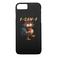 F-Caw-F Gothic Crow Humor Funny Vintage Style iPhone 8/7 Case