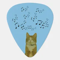 Guitar Pick - Blues Cat