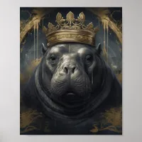 The Hippo King Poster