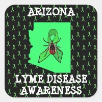 Arizona Lyme Disease Awareness StickerS