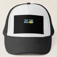 Tis The Season Softball Coach Creative Casual Trucker Hat