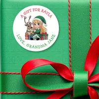 A Gift for You | To and From Christmas Gift Tag