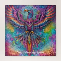 Unique psychedelic & fun personalized jigsaw puzzle