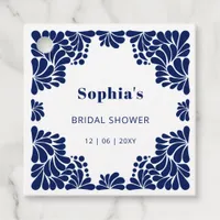 Mexican Blue Talavera Bridal Shower  Favor Tags