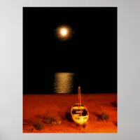 (UK) BRIGHTON FULL MOON Poster