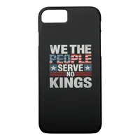 No King Patriotic Freedom No Kings In America Retr iPhone 8/7 Case
