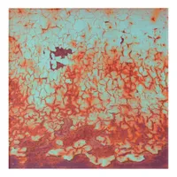 Peeling Paint and Rust | Abstract Acrylic Print