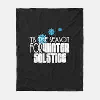 Tis Season For Funny Tamales Fleece Blanket