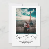 Minimalist Photo Save the Date