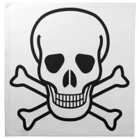 Skull and Crossbones Napkin