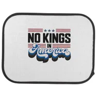 No Kings In America USA Retro Classic Car Floor Mat